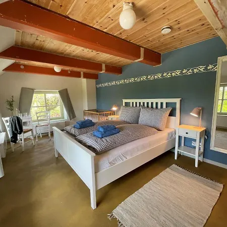 Mooi Stuv , Maisonettenwohnung , Gulfhof , Kachelofen Norden Eksteriør billede