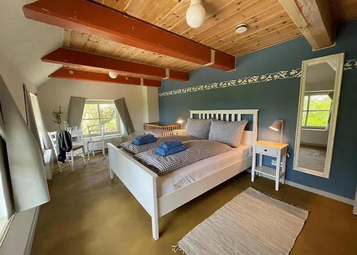Mooi Stuv , Maisonettenwohnung , Gulfhof , Kachelofen